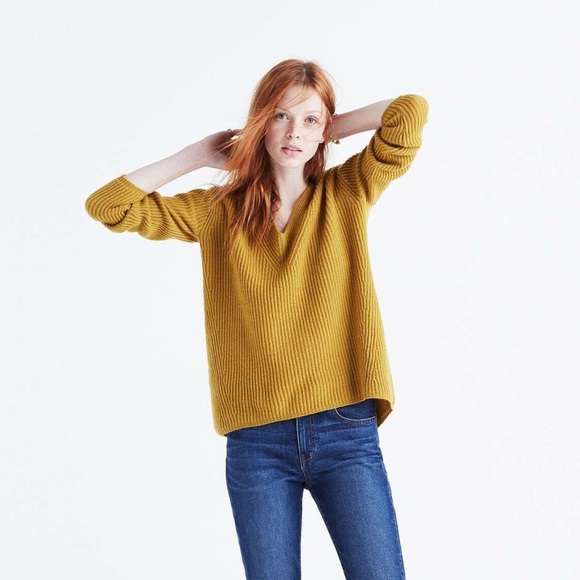 Madewell Sweaters - Madewell Woodside Wool Blend Pullover Sweater